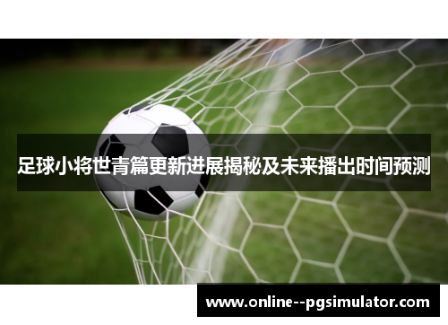 足球小将世青篇更新进展揭秘及未来播出时间预测