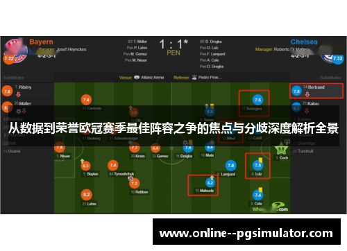 从数据到荣誉欧冠赛季最佳阵容之争的焦点与分歧深度解析全景